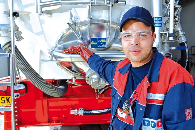 A member of the TTC staff