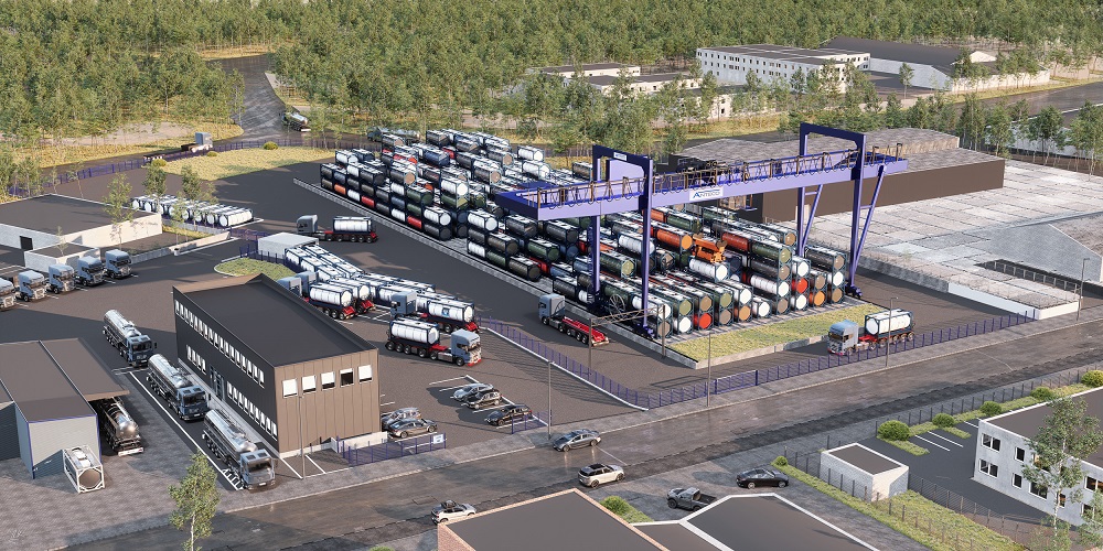 Container depot in Duisburg offers tank cleaning facilities