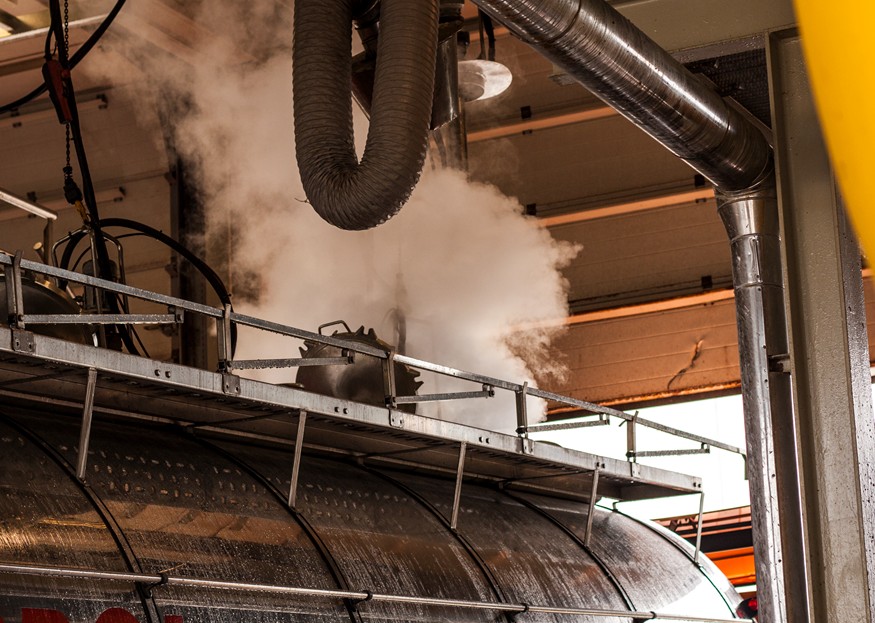 Flying high with tank cleaning solutions