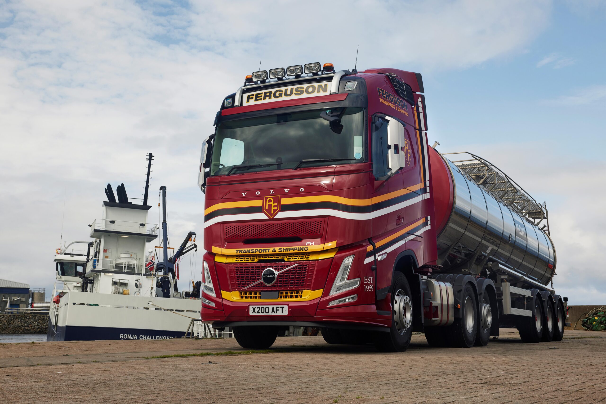 Ferguson sticks with Volvo