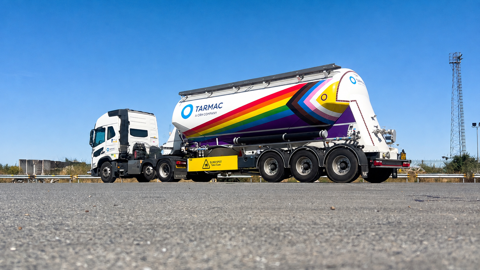 Tarmac and TIP take Pride message nationwide with new tanker